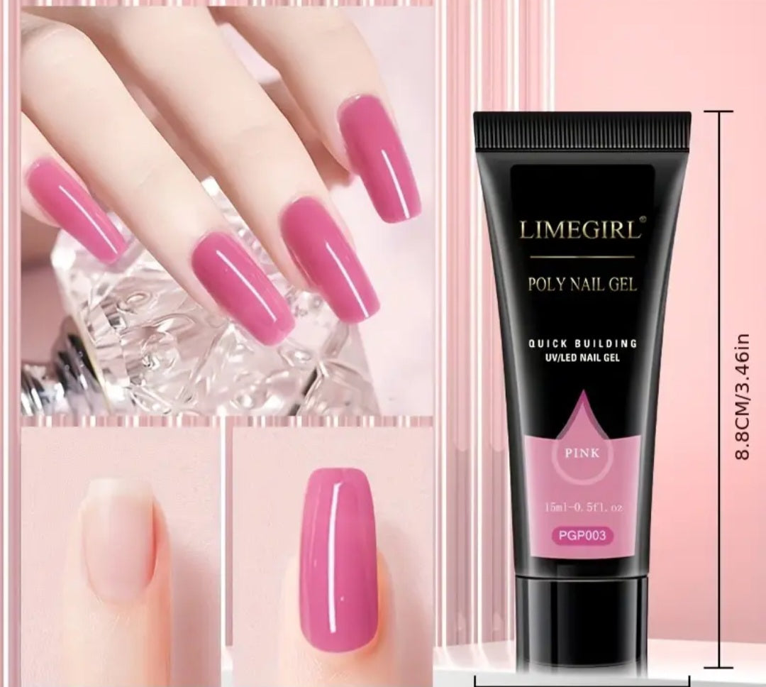 Limegirl Gel Nail Polish Kit with Nail Lamp,