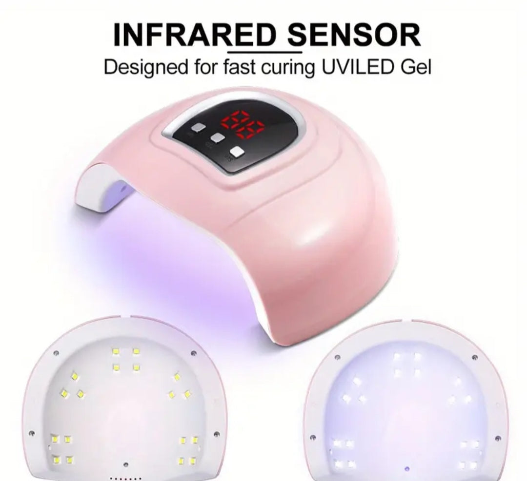 Limegirl Gel Nail Polish Kit with Nail Lamp,