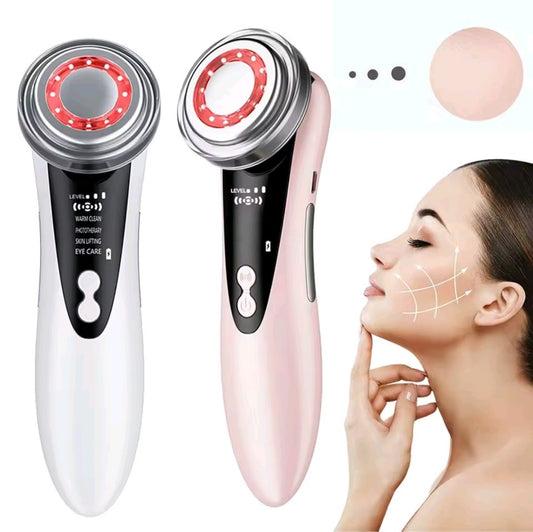 Multifunction Facial Massager 4 in 1 RF EMS