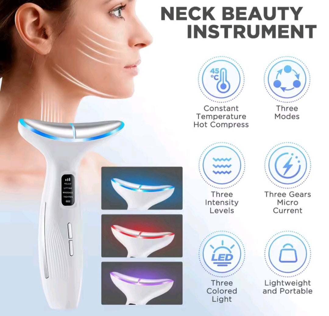 EMS Micro-current Face Beauty Device Neck