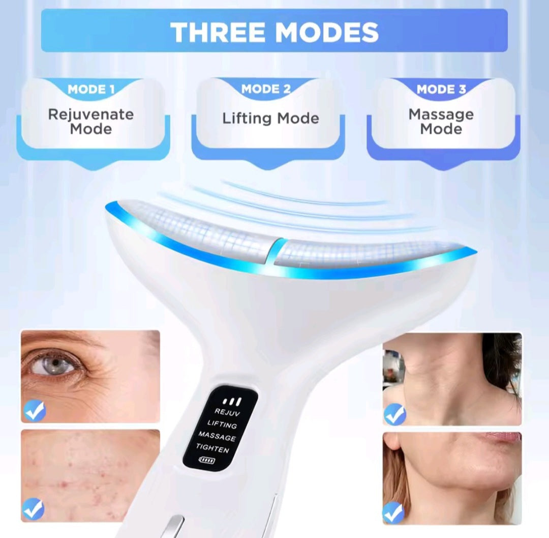 EMS Micro-current Face Beauty Device Neck