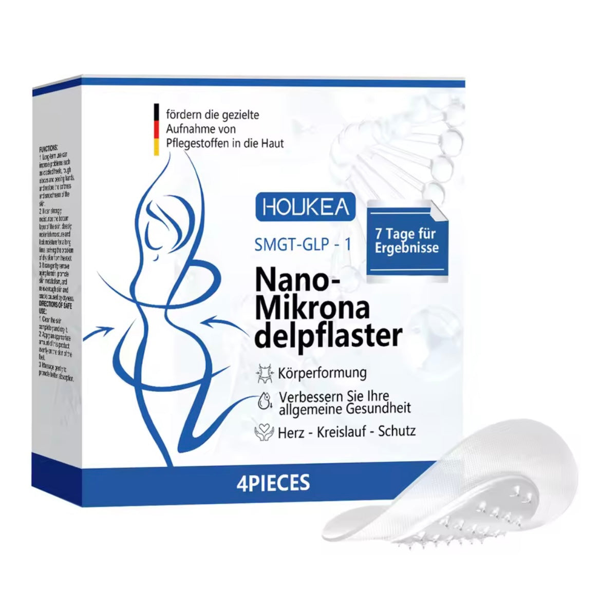 Microneedlepatch Painless For Body Care Nanos Microneedles Body Care Patch for Men Women Body Care for Weight Management