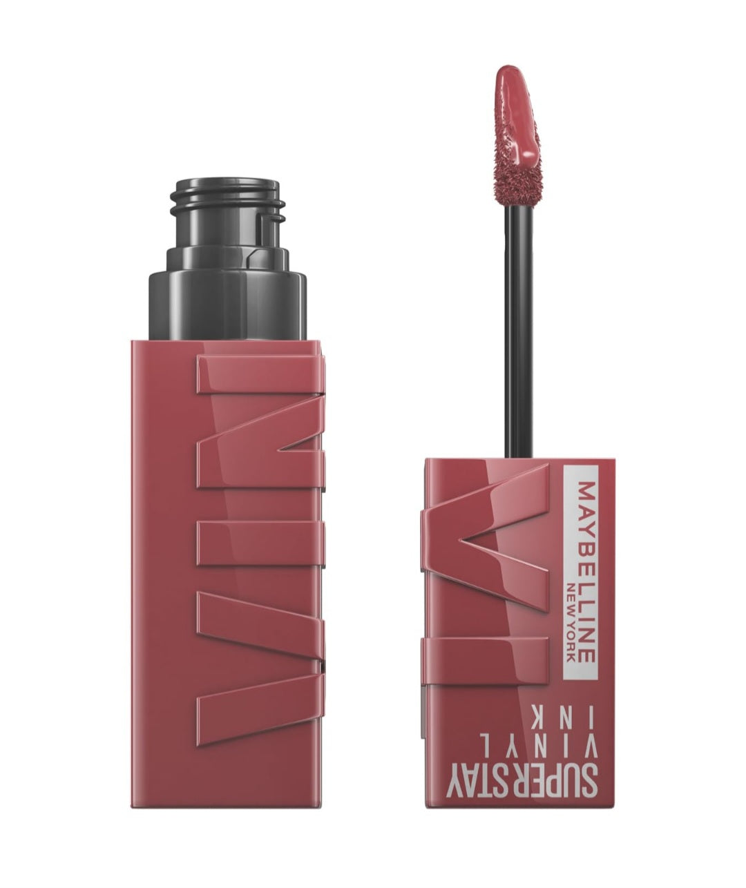 Maybelline New York, SuperStay Vinyl Ink Longwear, Smudge-free Liquid Lipstick, Long Lasting up to 16hr, Highly Pigmented Color, Shine Finish, SuperStay Vinyl Ink Longwear, Vinyl Ink 40 Witty