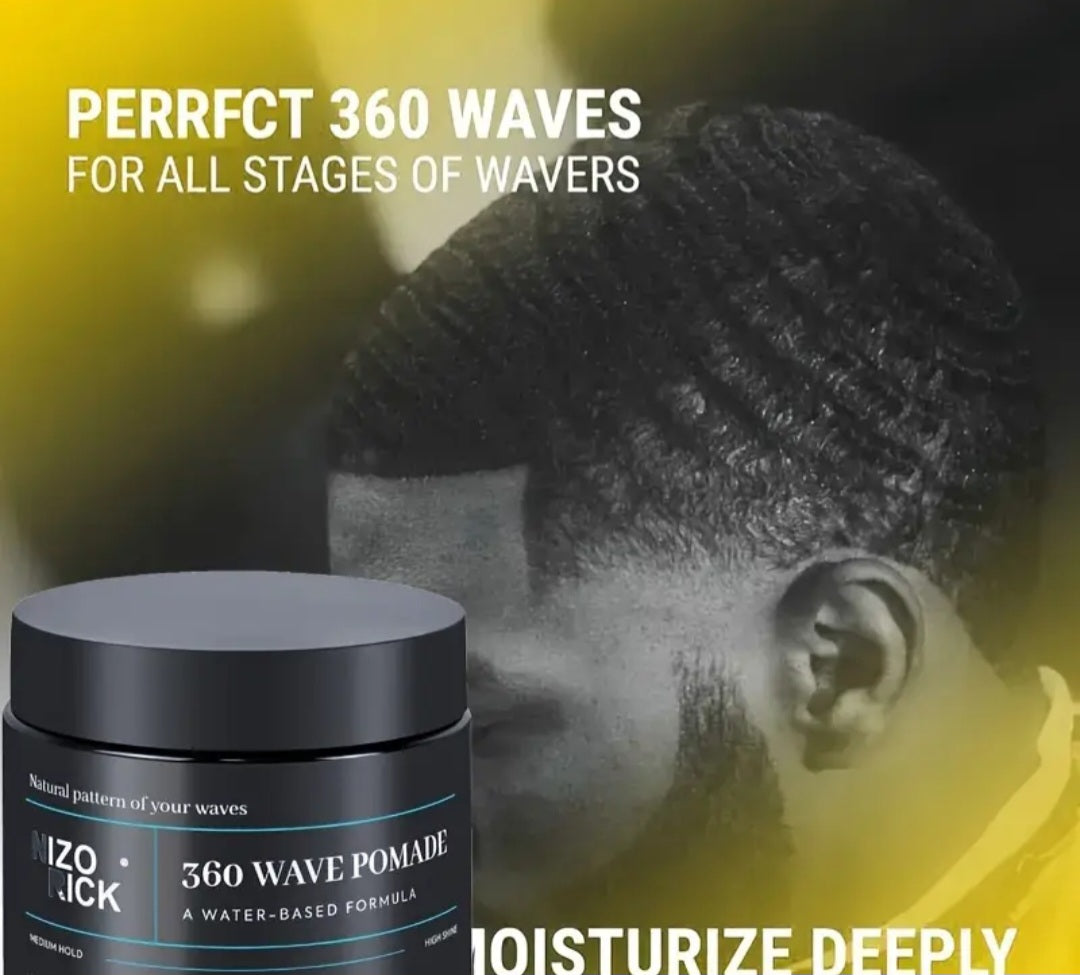 NIZORICK 360 Wave Pomade for Men and Women