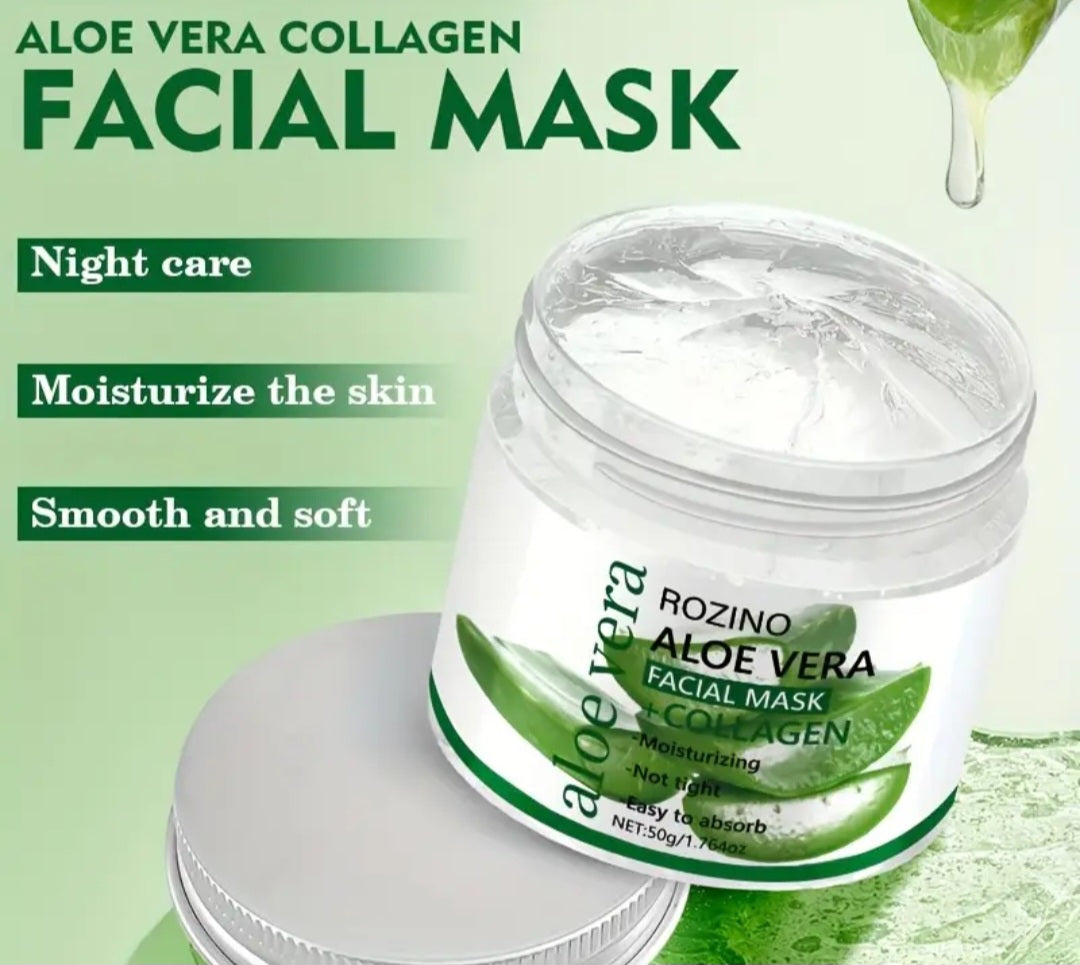 50g aloe collagen facial mask