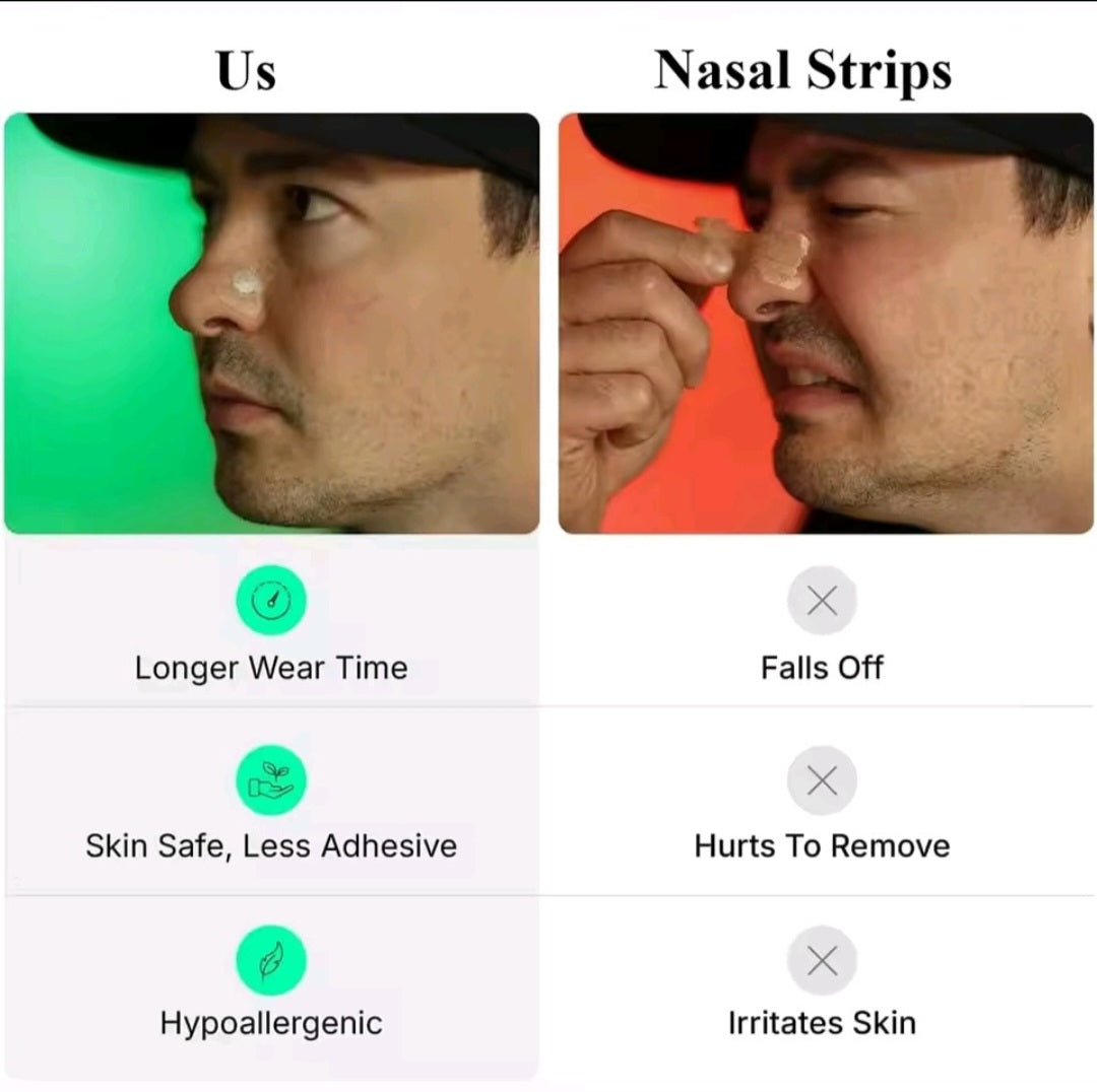 Skin Safe Magnetic Nose Strips